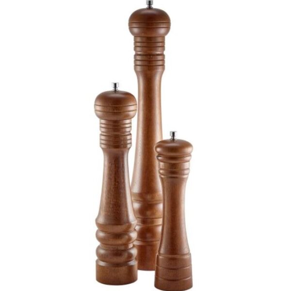 Pepper mill grinder walnut wood Genware brand