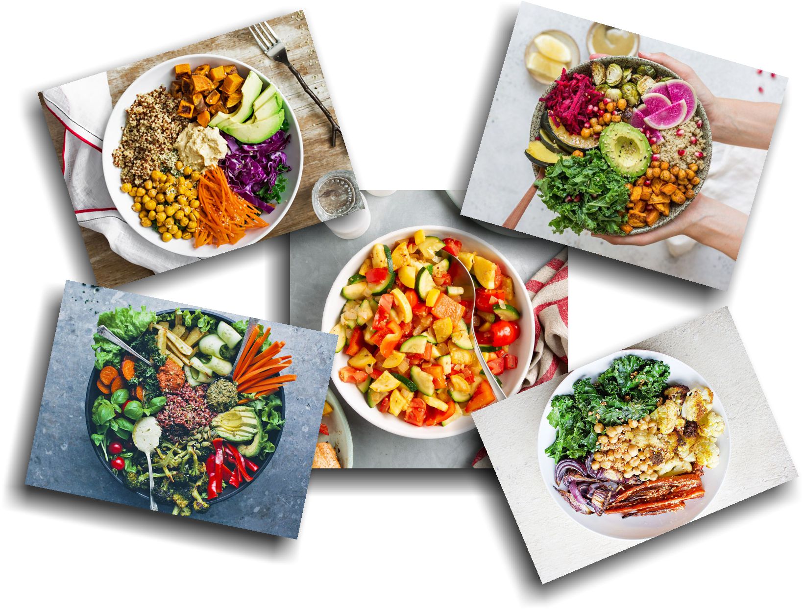 Ideas for serving vegetable dishes in enamel serving bowls
