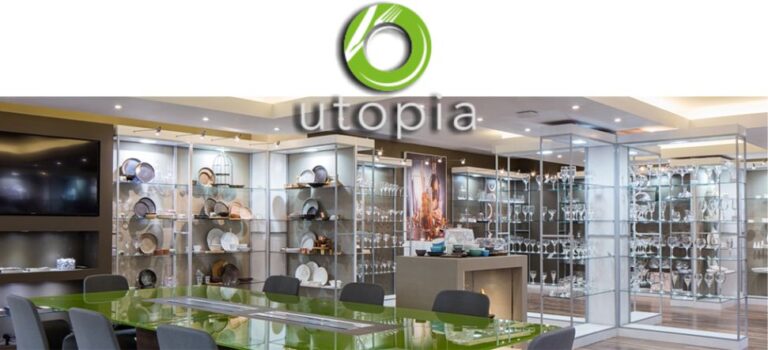 Utopia tableware glassware Ireland for chefs restaurants hotels cafes